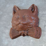 chocolate cat's head chocolate cat's head