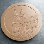 Chocolate mold for thaler market church Clausthal-Zellerfeld Clausthal thaler